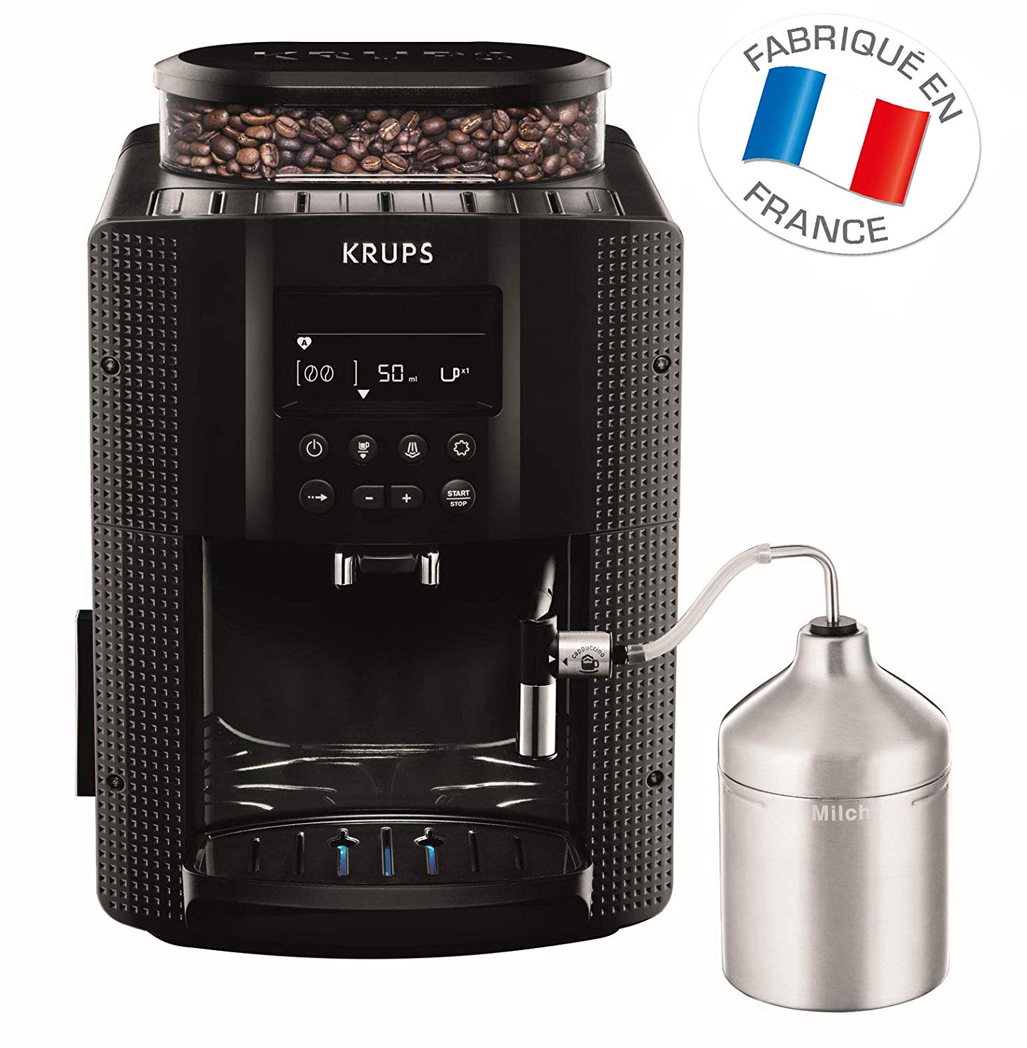 Machine à café automatique avec broyer à grains Krups Expresso EA816031